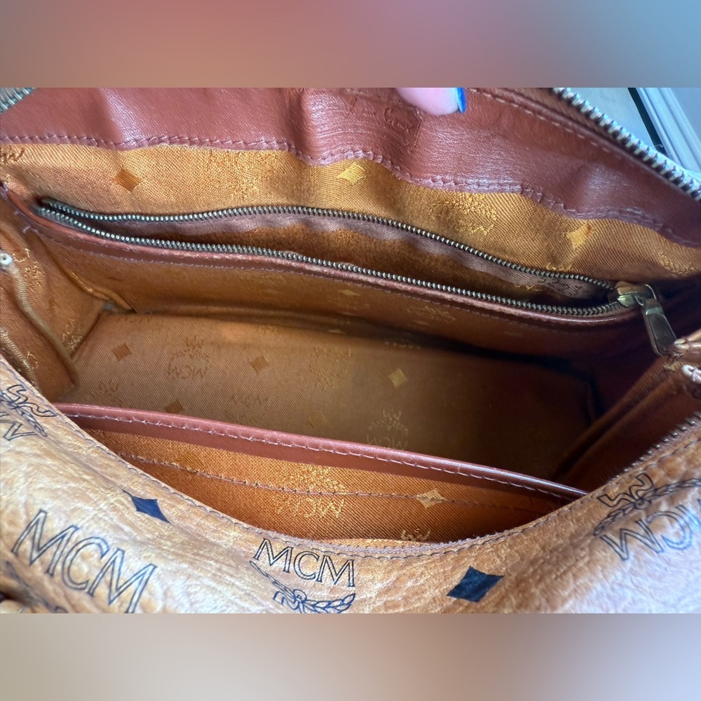 MCM Leather Boston Bag - Picture 4 of 11